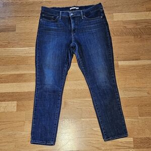 Levi's Women's Dark Blue Skinny Jeans